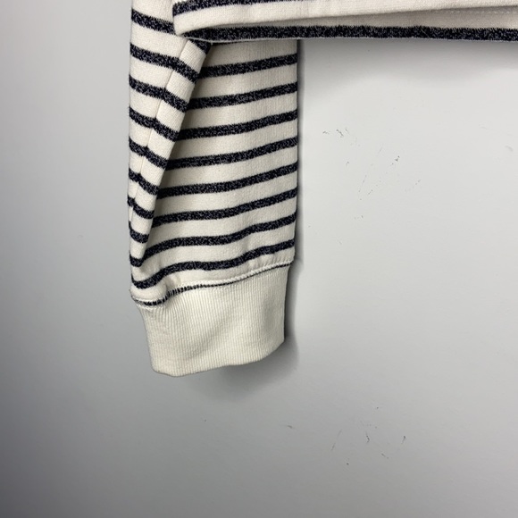 H&M Stripe Cropped Hoodie - Picture 5 of 11
